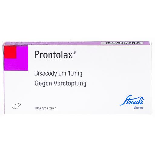 Prontolax, Suppositorien