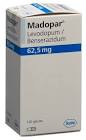 MADOPAR gél 62.5 mg 100 pce