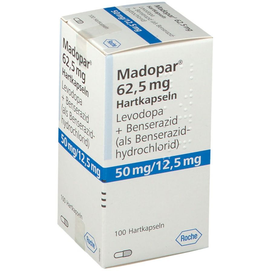 MADOPAR gél 62.5 mg 100 pce