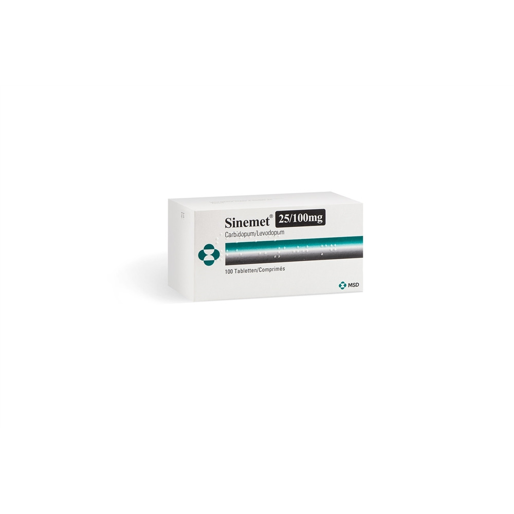 SINEMET cpr 25mg/100mg 100 pce