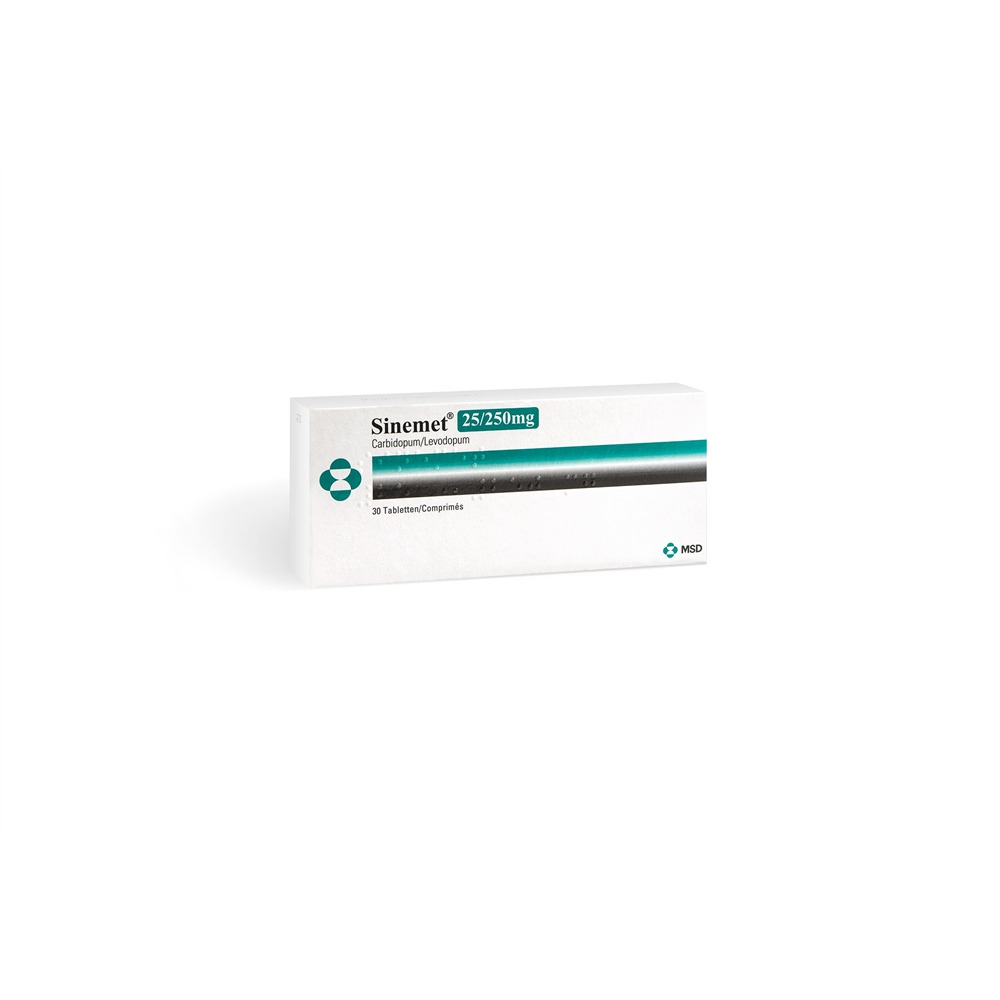 SINEMET cpr 25mg/250mg 30 pce
