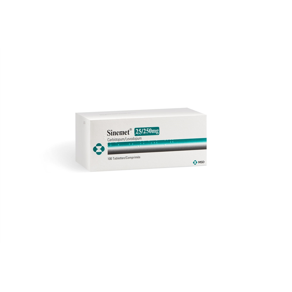SINEMET cpr 25mg/250mg 100 pce