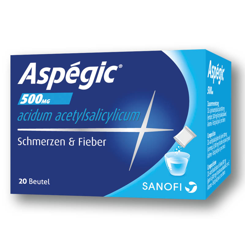ASPEGIC pdr 500 mg sach 20 pce