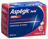 ASPEGIC forte pdr 1000 mg sach 20 pce