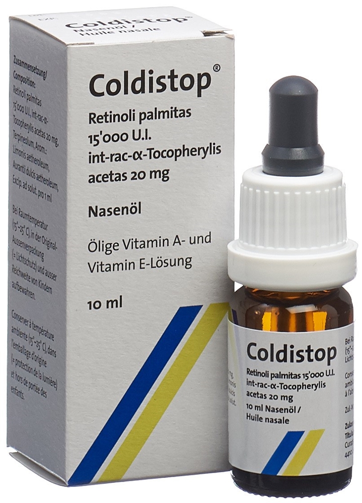 COLDISTOP huile nasale fl 10 ml