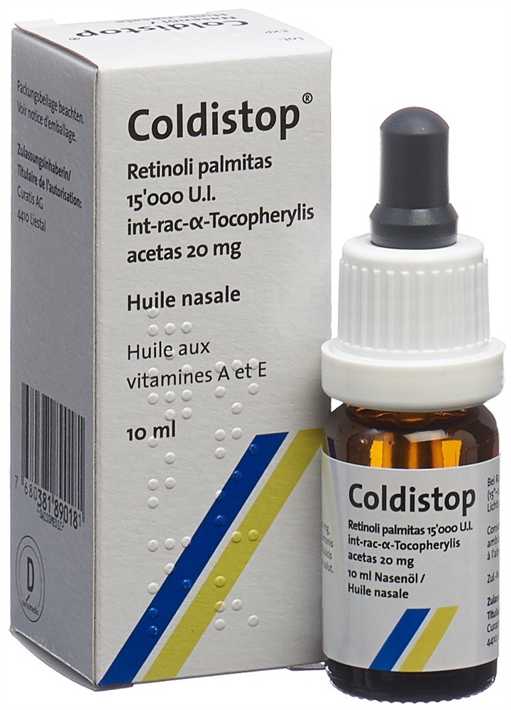 COLDISTOP huile nasale fl 10 ml