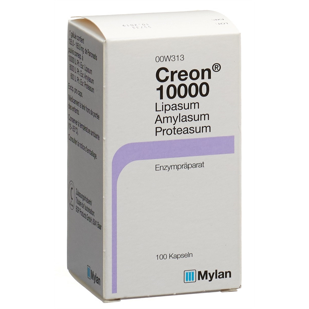 CREON 10000 caps bte 100 pce