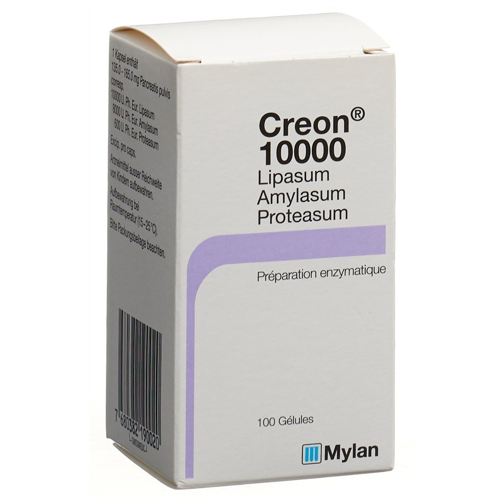 CREON 10000 caps bte 100 pce