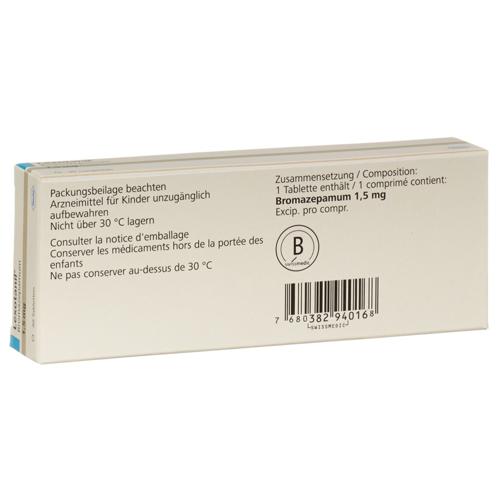 LEXOTANIL cpr 1.5 mg 30 pce