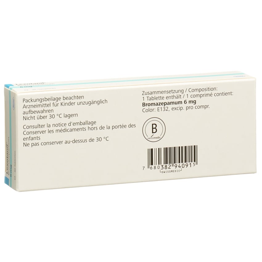 Lexotanil 6, Tabletten