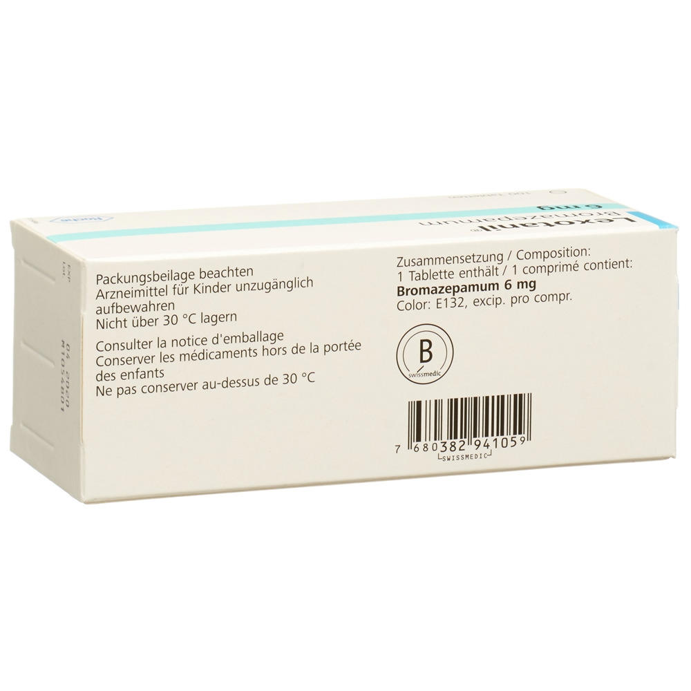 LEXOTANIL cpr 6 mg 100 pce