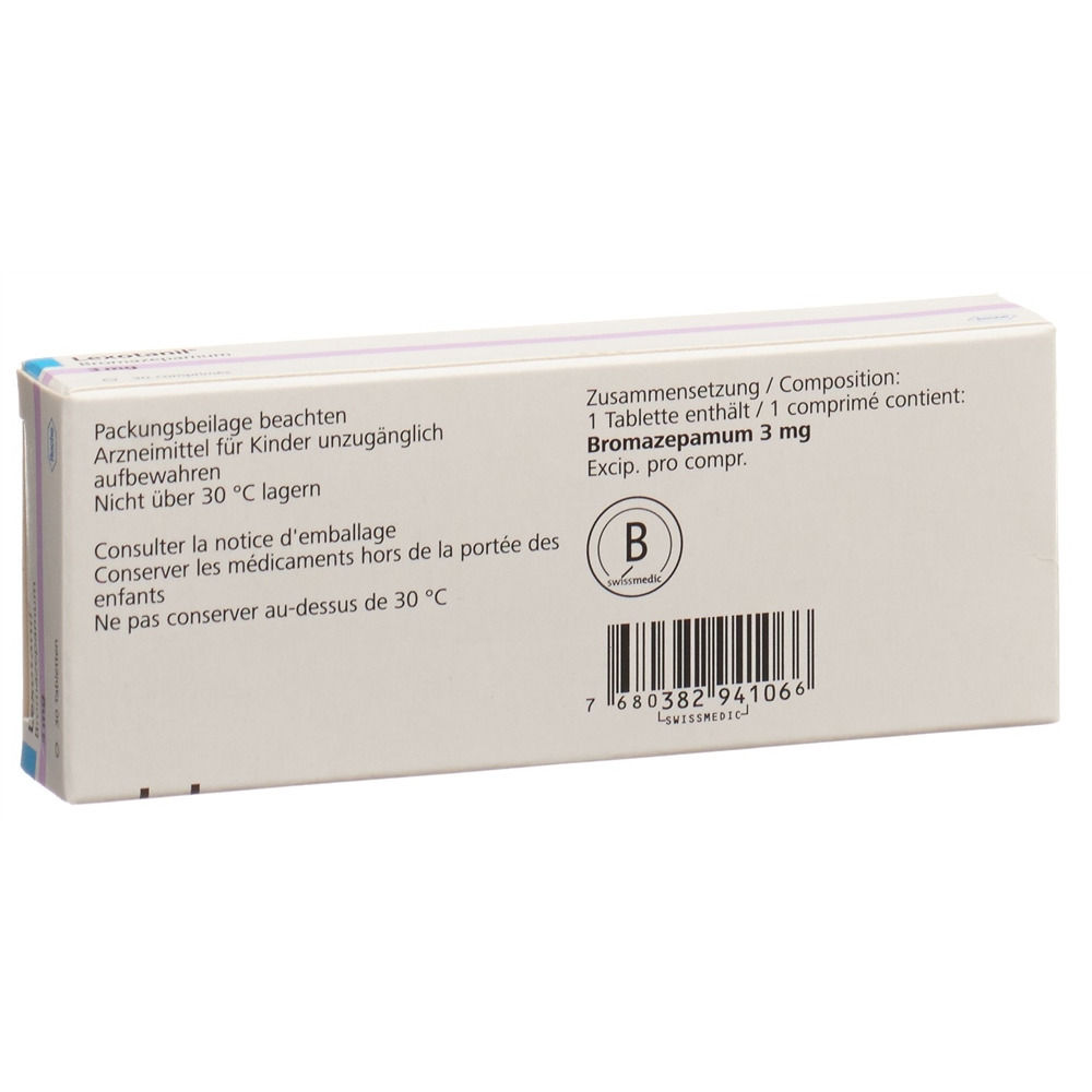 Lexotanil 3, Tabletten