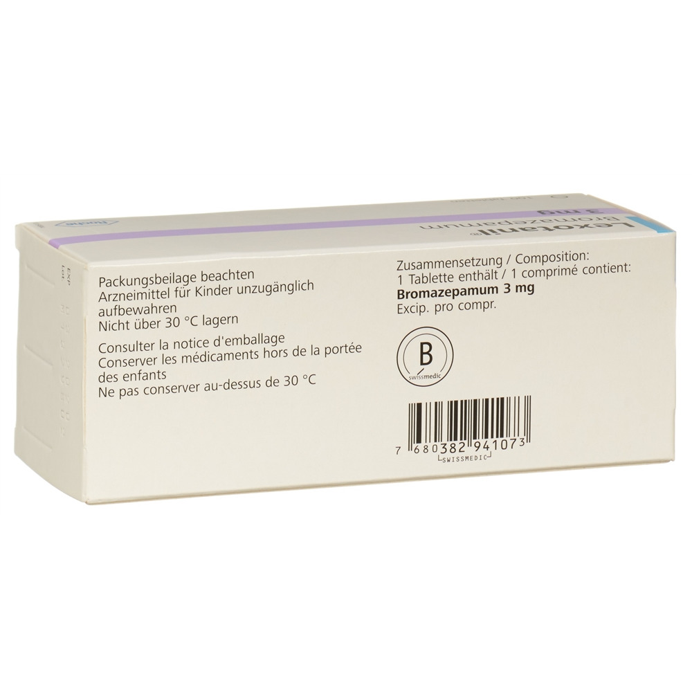 Lexotanil 3, Tabletten