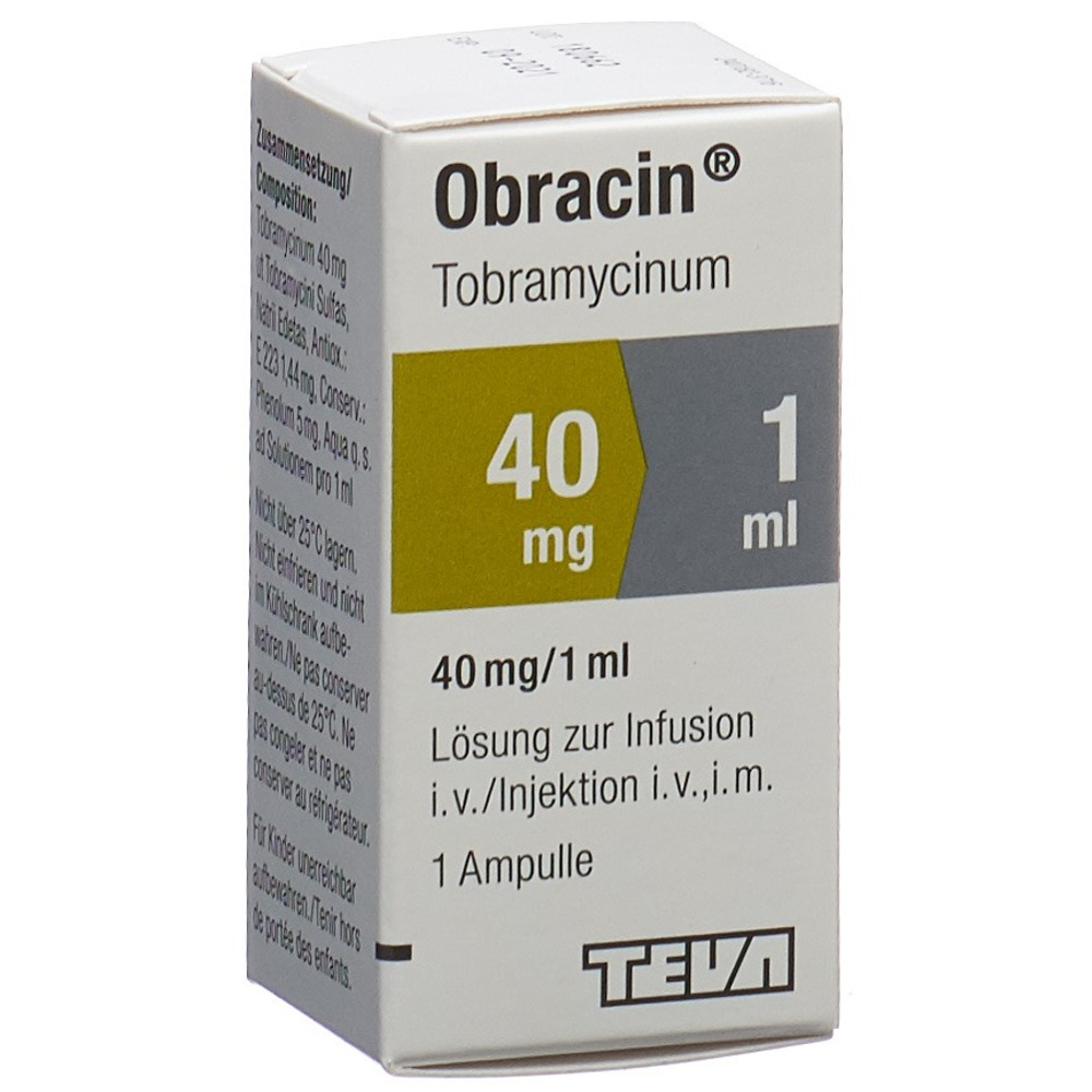 Obracin 40 mg/1 mL, Injektionslösung