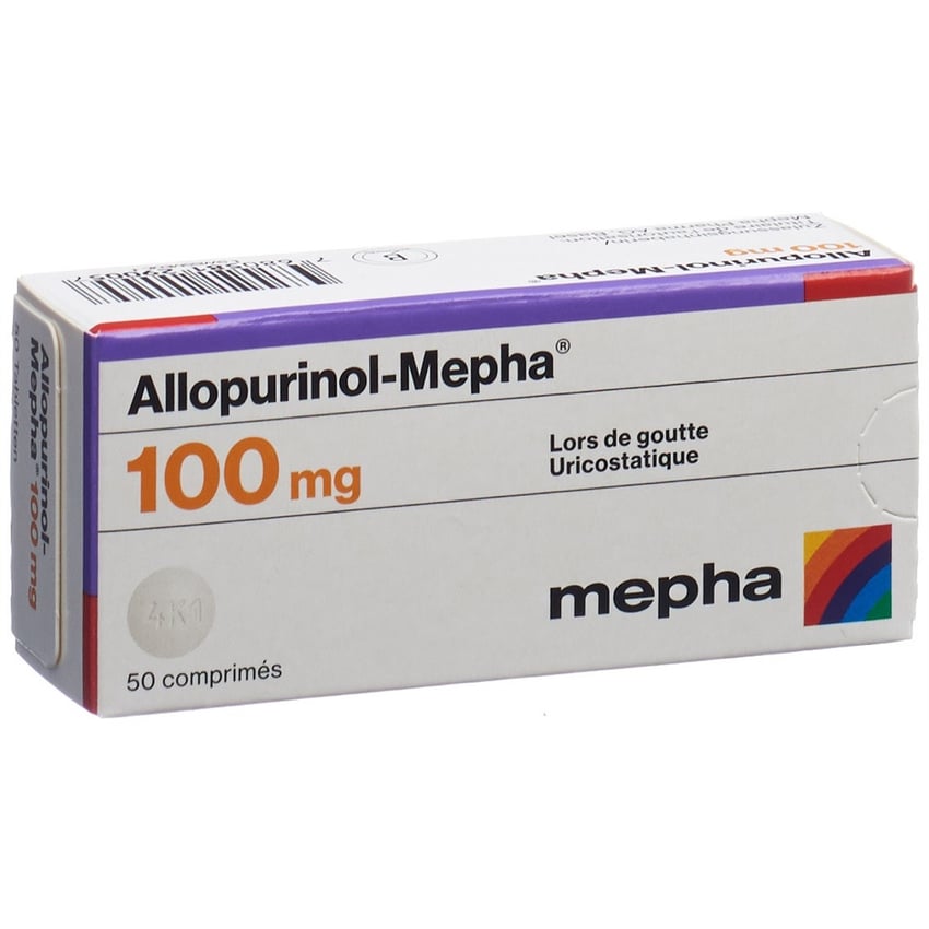 ALLOPUR cpr 100 mg 50 pce