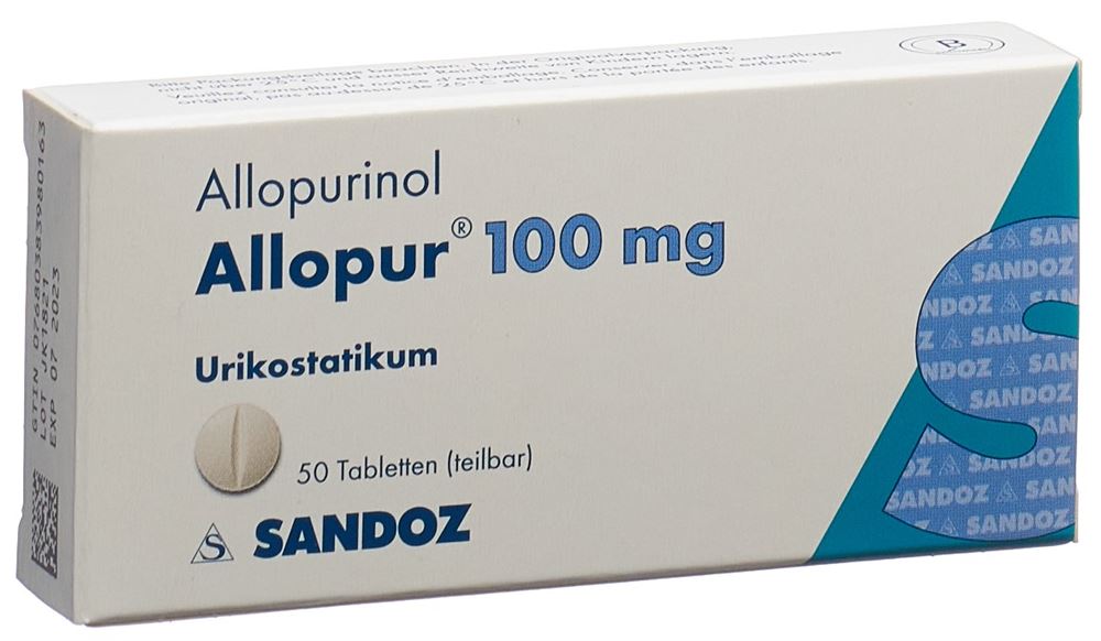 ALLOPUR cpr 100 mg 50 pce