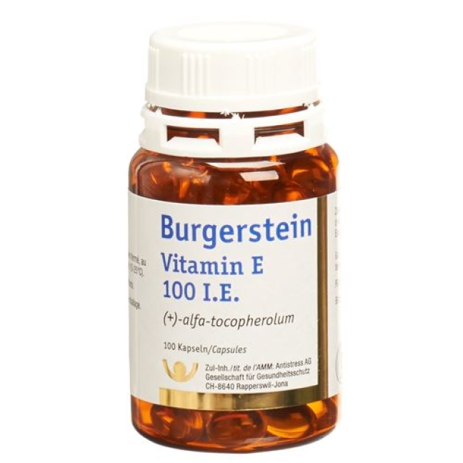 Burgerstein Vitamin E-Kapseln 100 I.E.