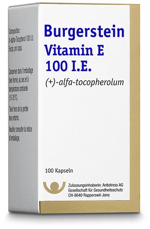 Burgerstein Vitamin E-Kapseln 100 I.E.