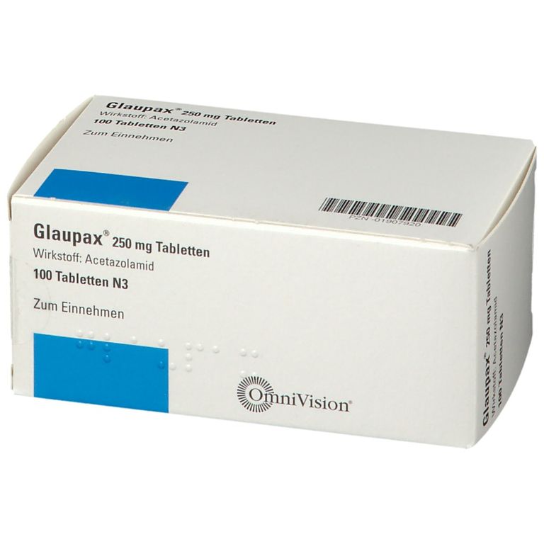 GLAUPAX cpr 250 mg 100 pce