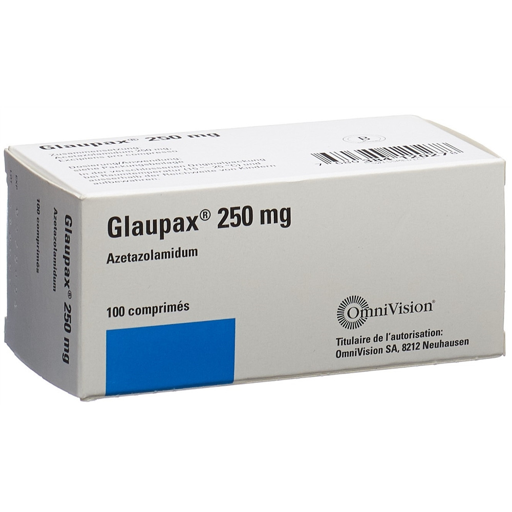 GLAUPAX cpr 250 mg 100 pce
