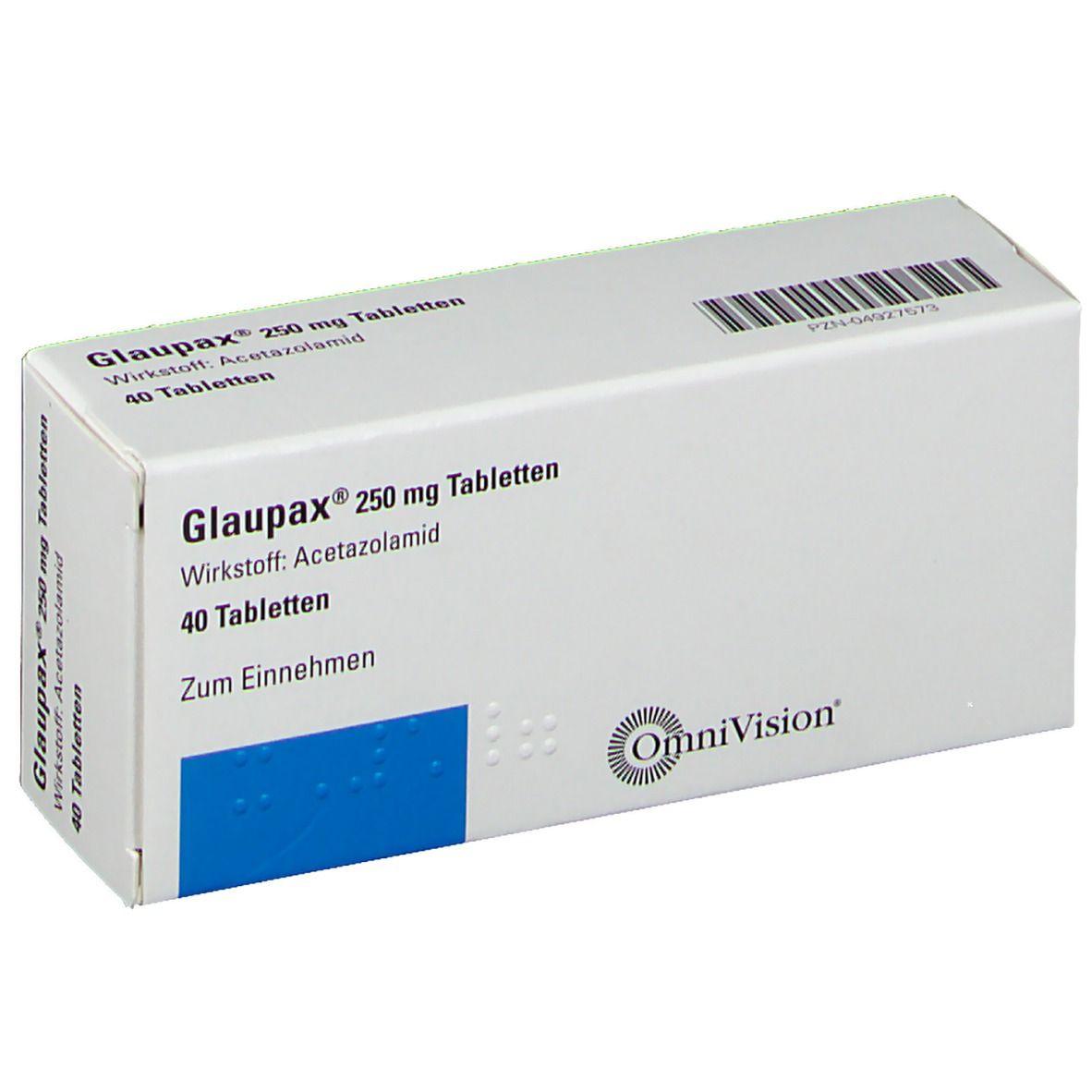 Glaupax, Tabletten