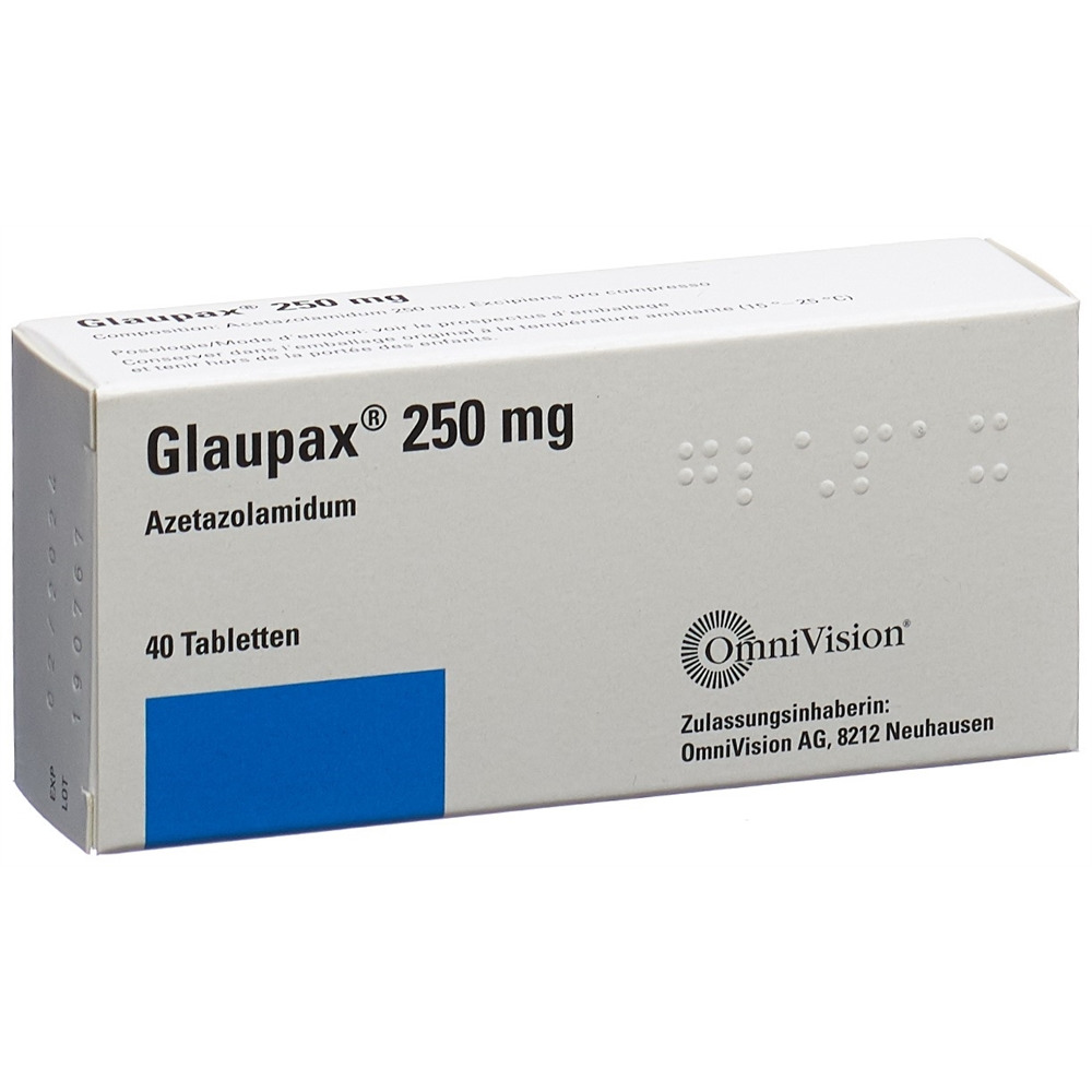 GLAUPAX cpr 250 mg 40 pce