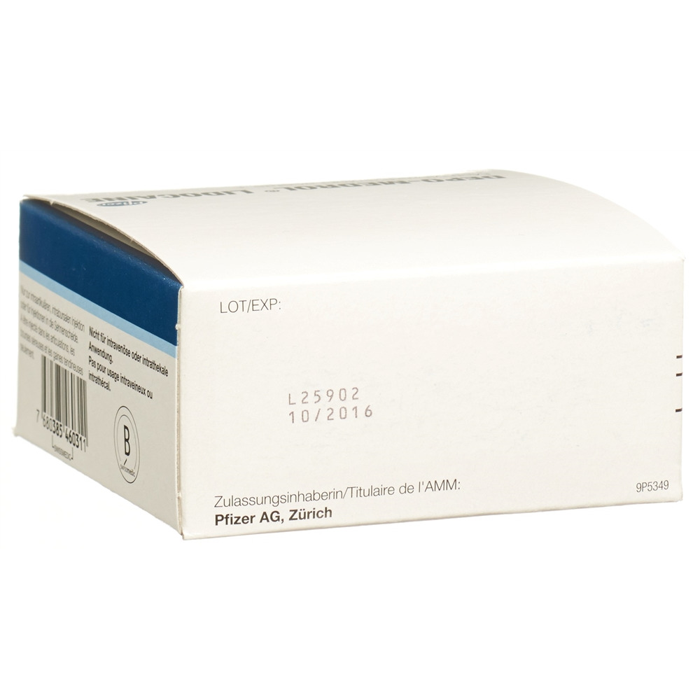DEPO-MEDROL Lidocaïne 40 mg/ml 25 flac 1 ml