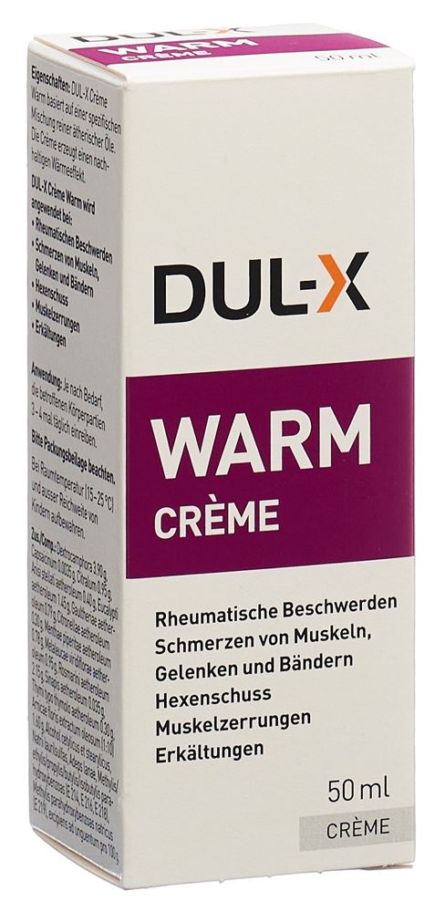 Dul-X Crème Warm, Crème