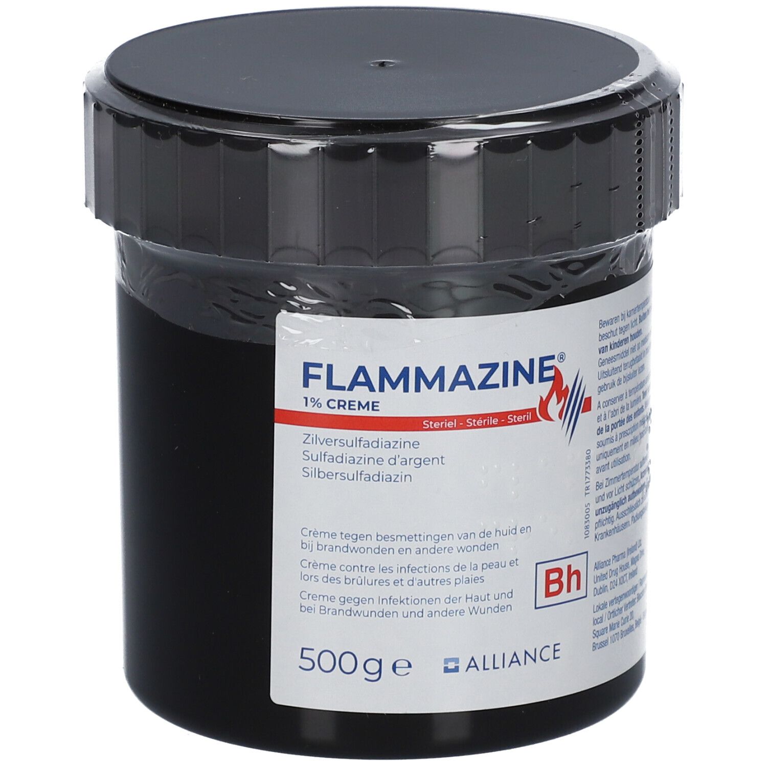 Flammazine, Crème