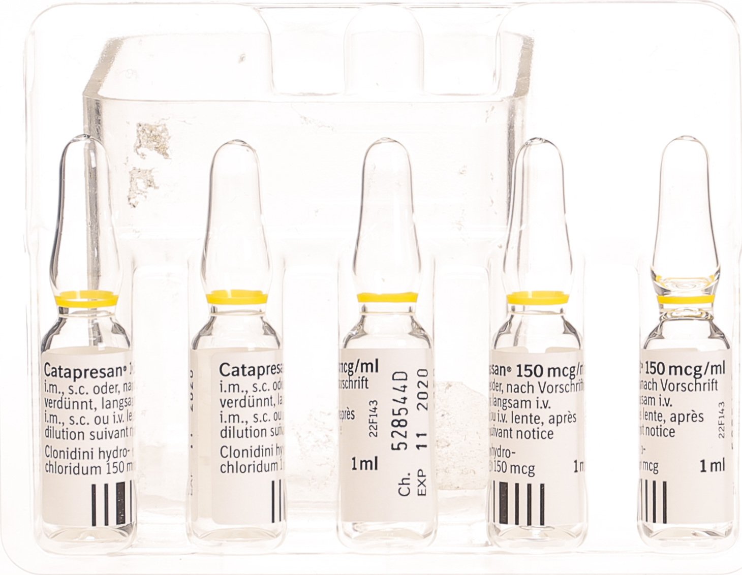 Catapresan, Injektionslösung