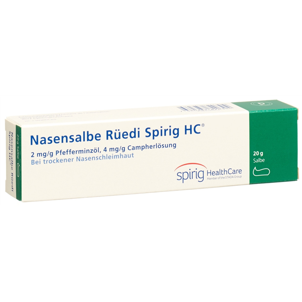 ONGUENT NASAL RÜEDI Spirig HC tb 20 g