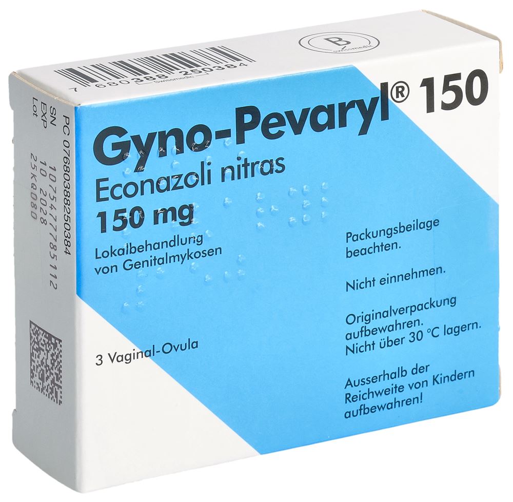 GYNO-PEVARYL 150 mg  ovula vag 3 pce