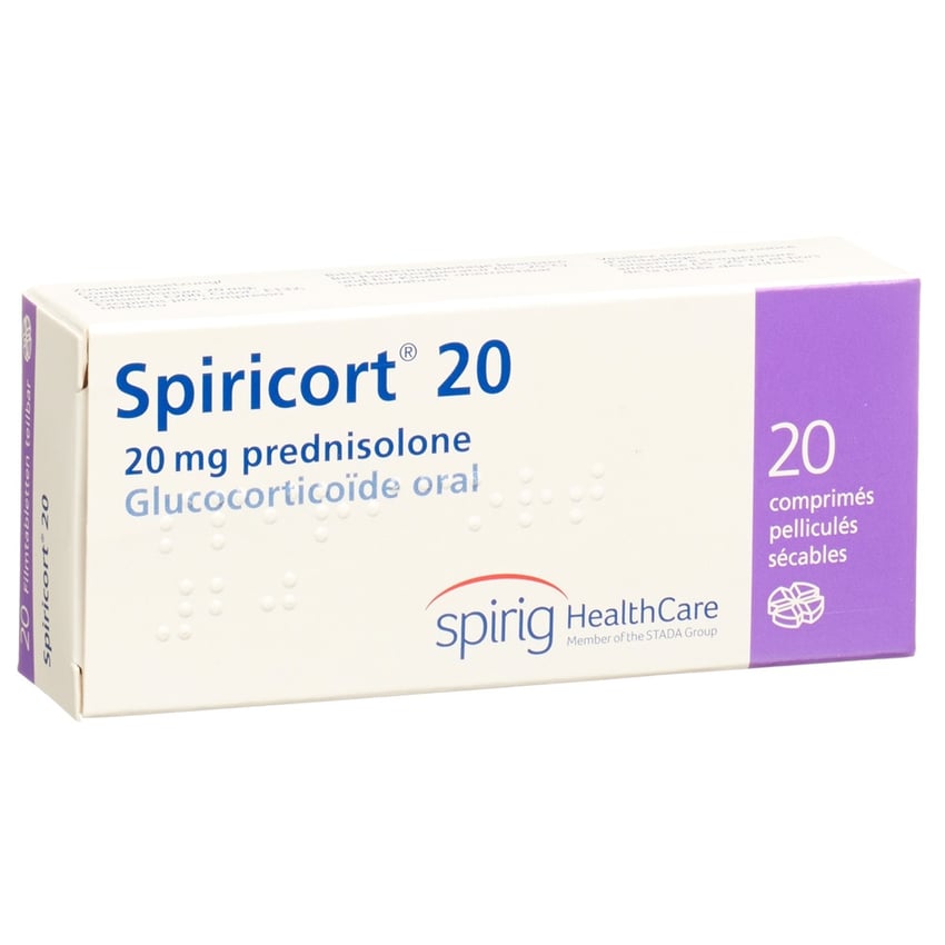 Spiricort 20, Filmtabletten