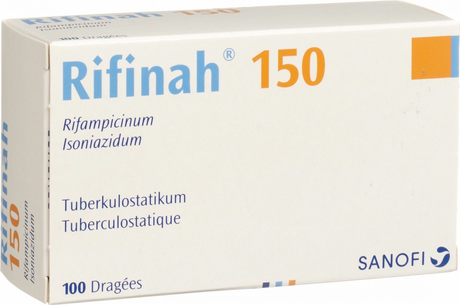 Rifinah, comprimés enrobés