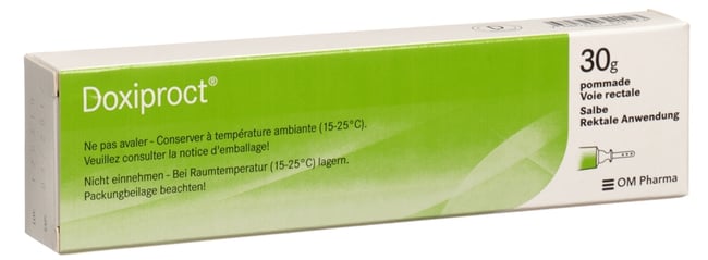 Doxiproct, pommade rectale
