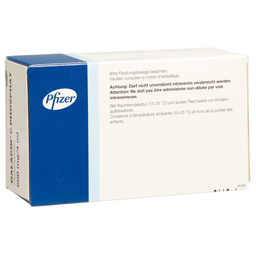 DALACIN C Phosphat sol inj 600 mg 10 amp 4 ml