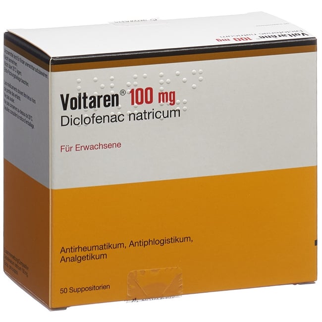 Voltaren 100, Suppositorien