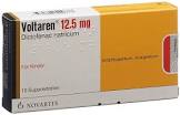 Voltaren 12,5, Suppositorien