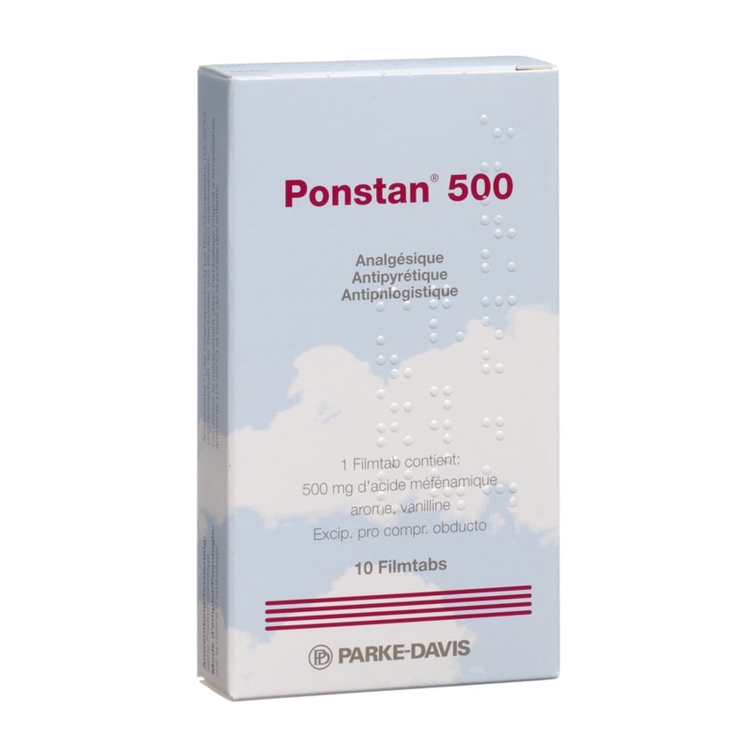 PONSTAN cpr pell 500 mg 10 pce