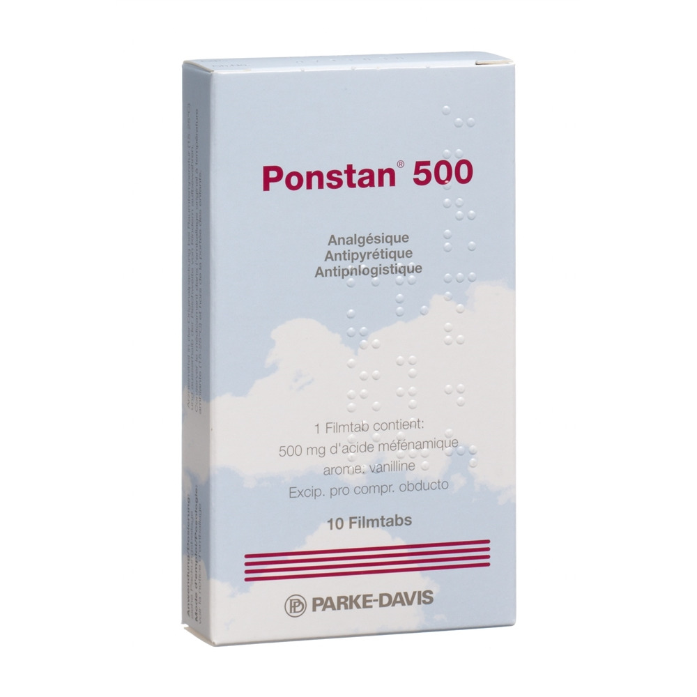 PONSTAN cpr pell 500 mg 10 pce