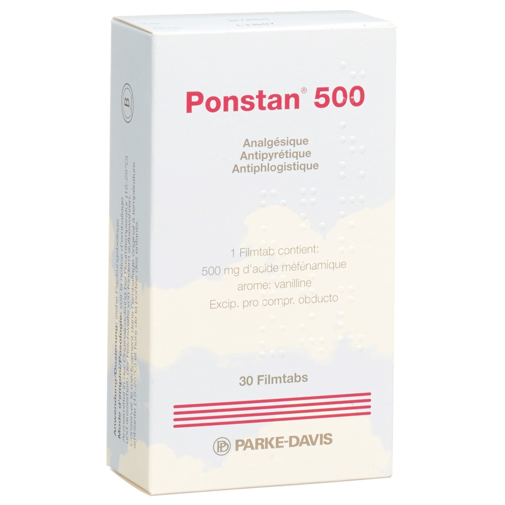 PONSTAN cpr pell 500 mg 30 pce
