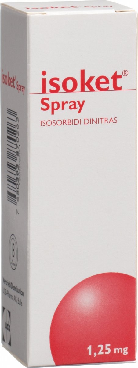 Isoket, Spray zur Anwendung in der Mundhöhle, Lösung