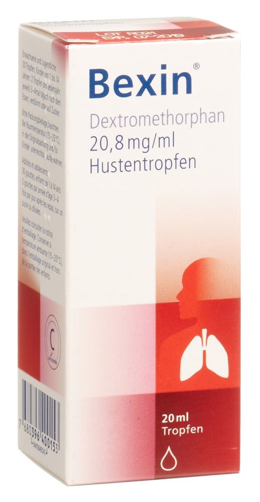 BEXINE gouttes 20.8 mg/ml bouteille 20 ml