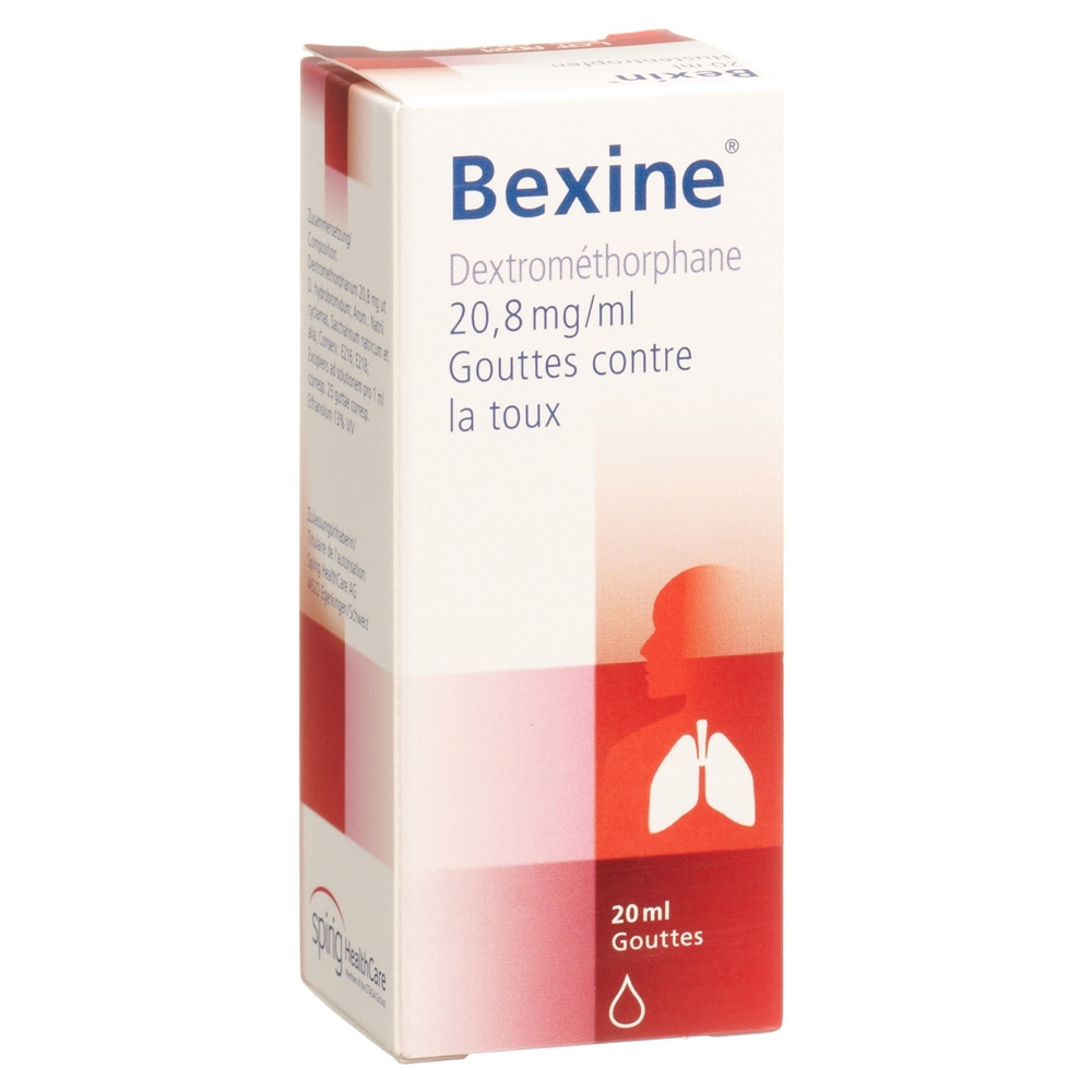 BEXINE gouttes 20.8 mg/ml bouteille 20 ml