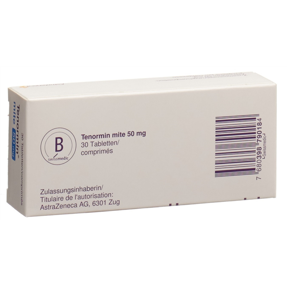 TENORMIN mite cpr 50 mg 30 pce
