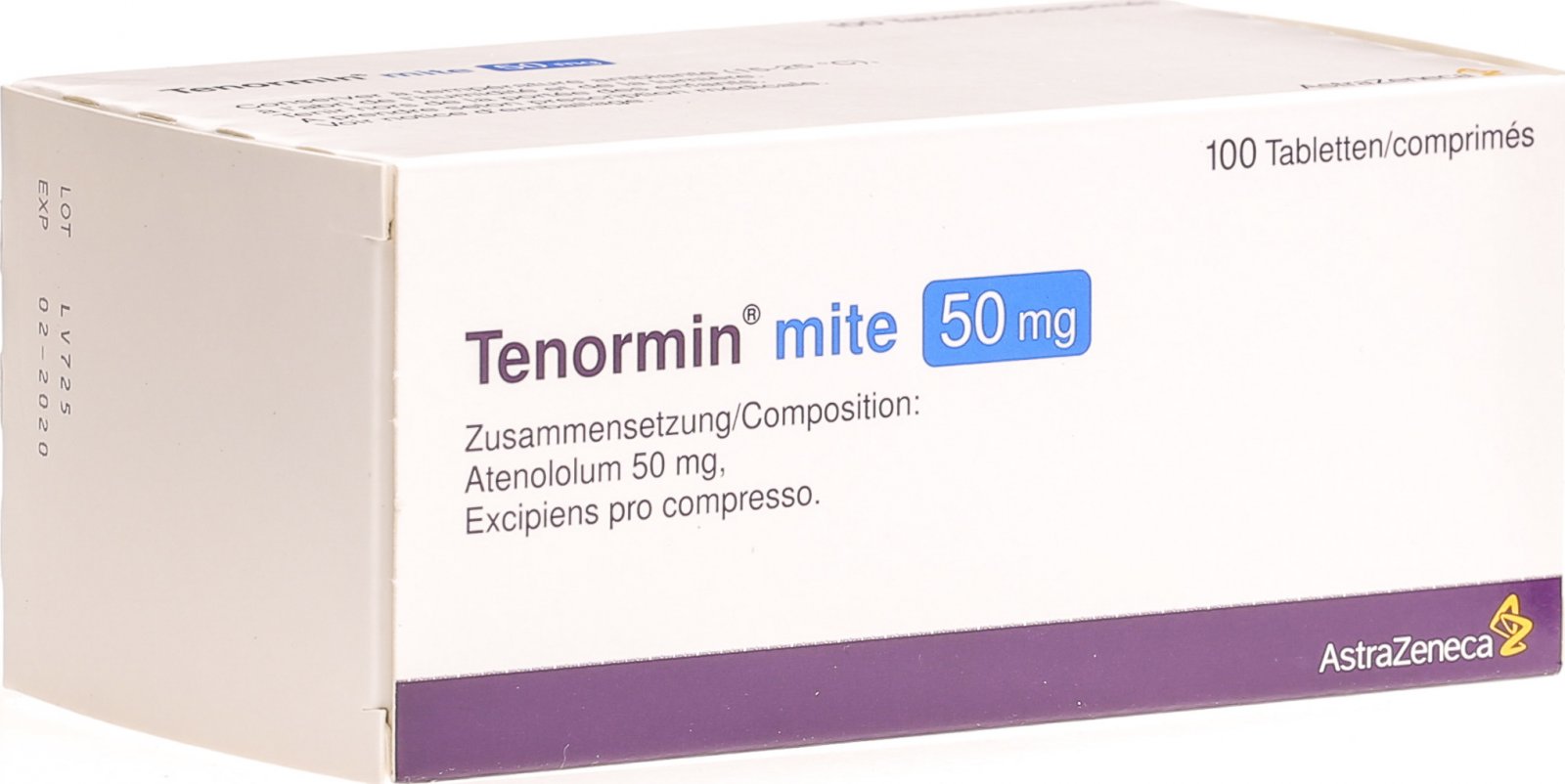 Tenormin mite, Tabletten