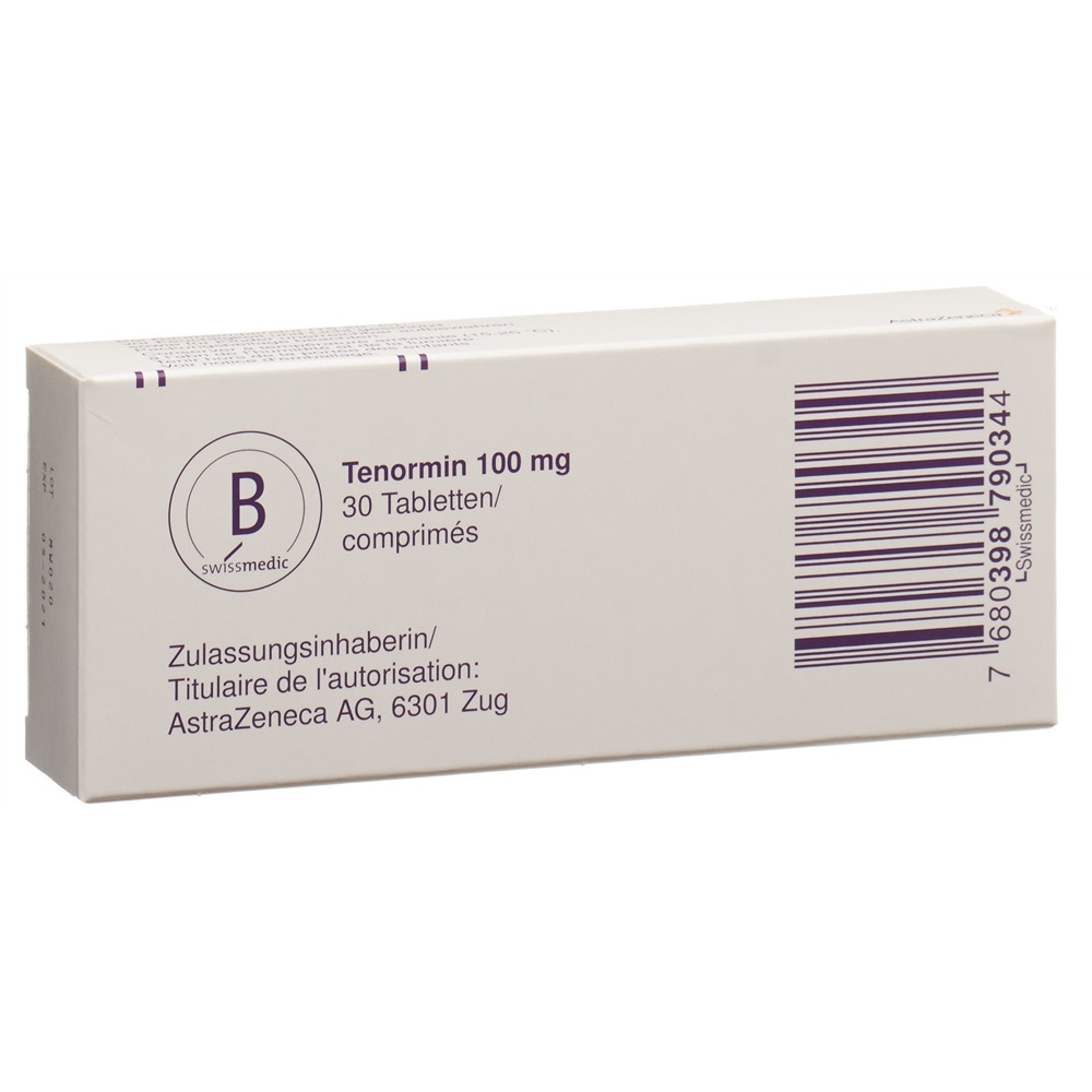 TENORMIN cpr 100 mg 30 pce