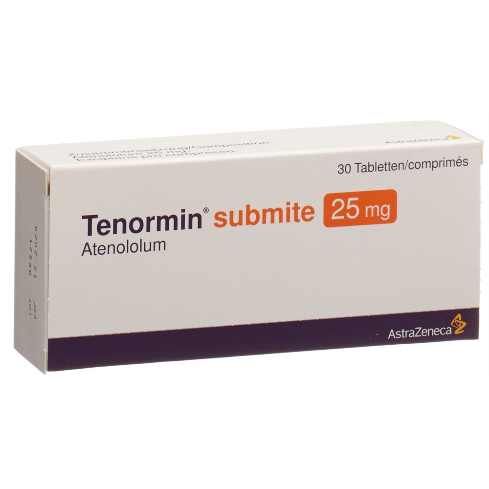 Tenormin submite, Tabletten