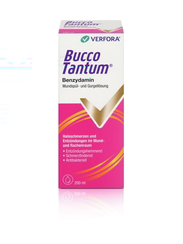Bucco Tantum, Solution laryngopharyngée