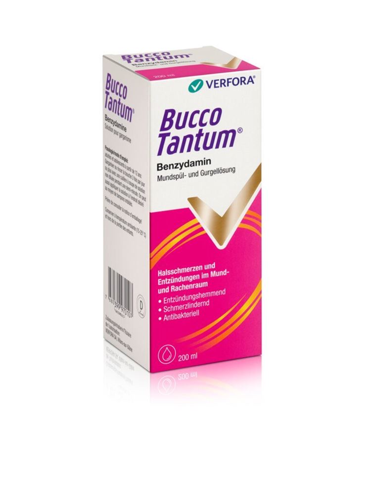 Bucco Tantum, Solution laryngopharyngée